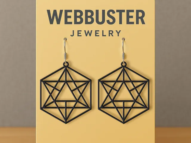 Hexa Core Earrings