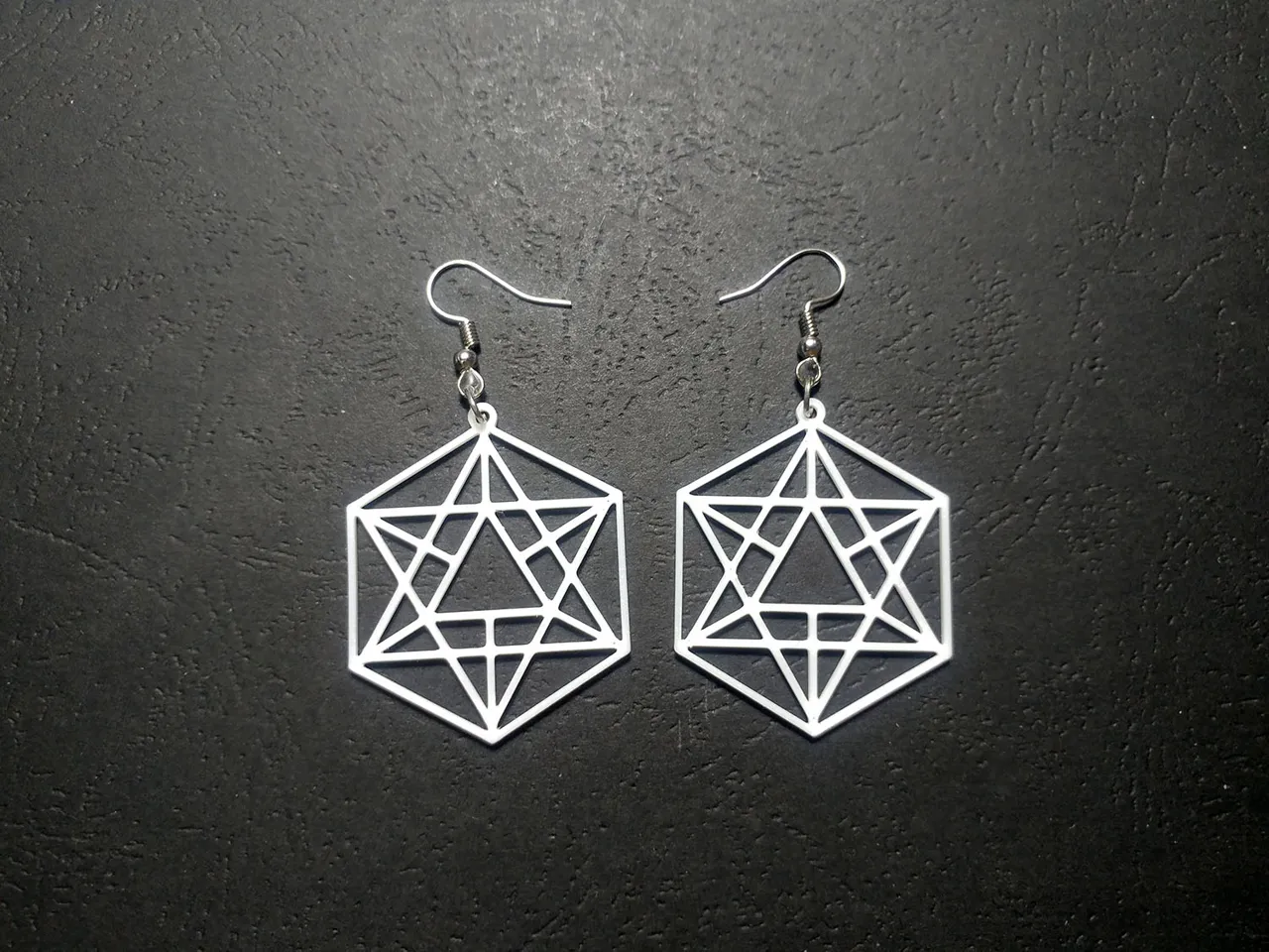 Hexa Core Earrings view 2