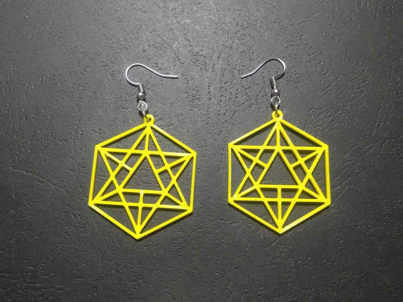 Hexa Core Earrings view 3