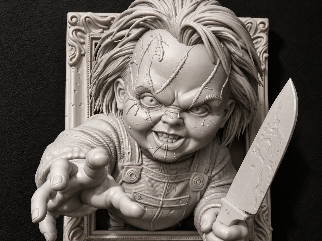 CHUCKY – 3D HORROR FRAME EFFECT - 1