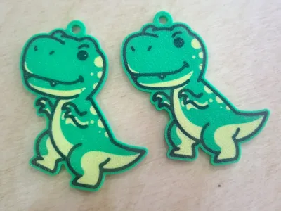 Dino Keychain