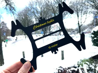 Customizable Christmas Lights Organizer / Winder