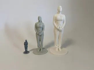 Marcela escaneada 3D
