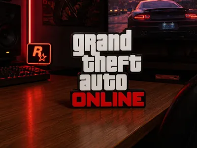 Grand Theft Auto Online  Logo GTA ONLINE