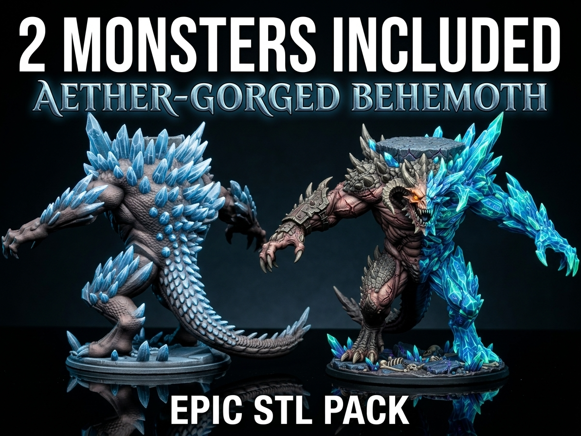 Aether-Gorged Behemoths (2 Epic Breach Monsters)