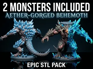 Aether-Gorged Behemoths (2 Epic Breach Monsters)
