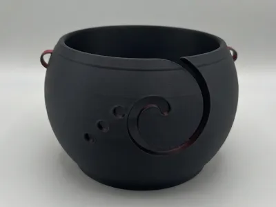 Wool/Yarn Bowl V4 Rings (Handle or Hook Loop)