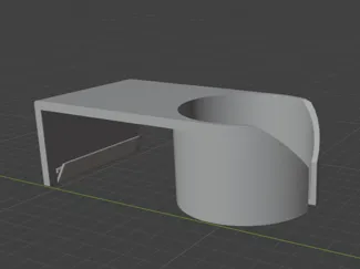 2x4 chair cup holder
