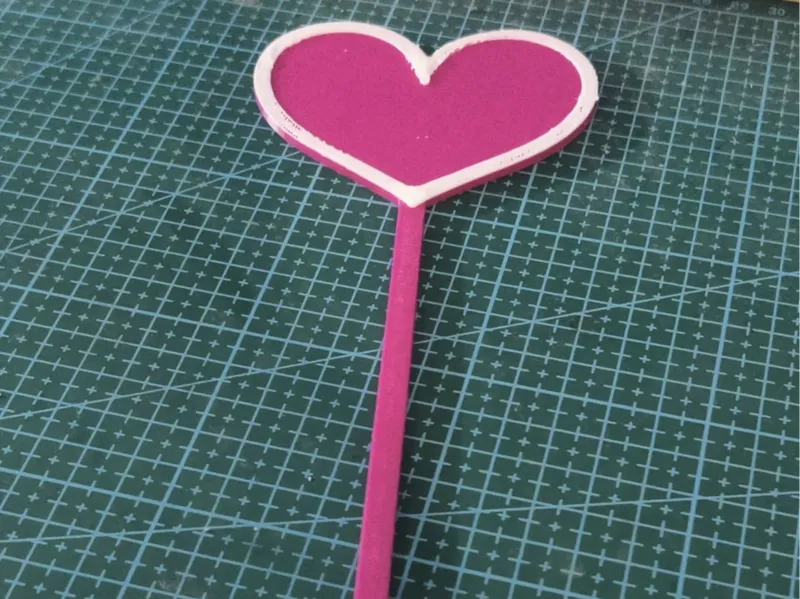 Heart on a stick