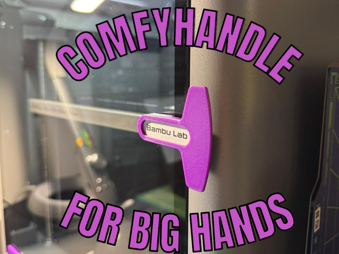 ComfyHandle for P2S–Ergonomic Handle for Big Hands