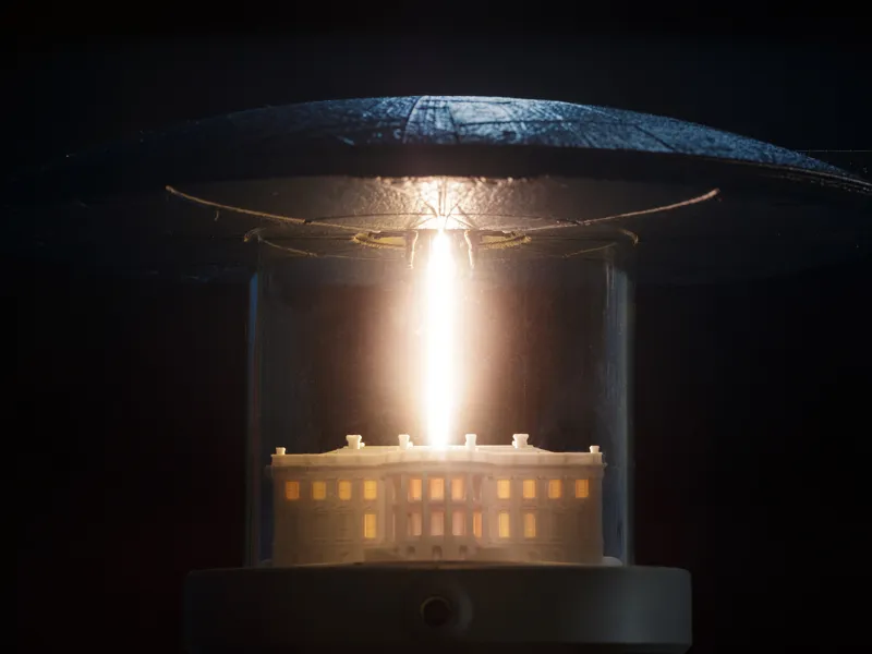 Independence Day movie lamp