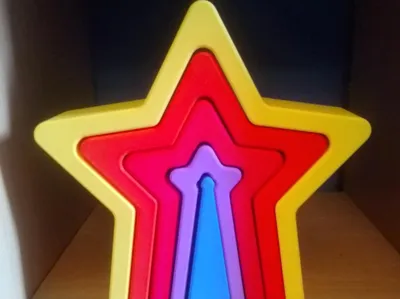 Montessori Star Stacking Toy