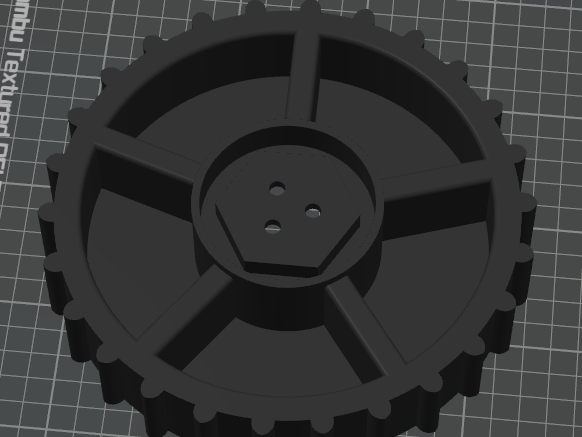 Hjul Husqvarna automover 105 3D model