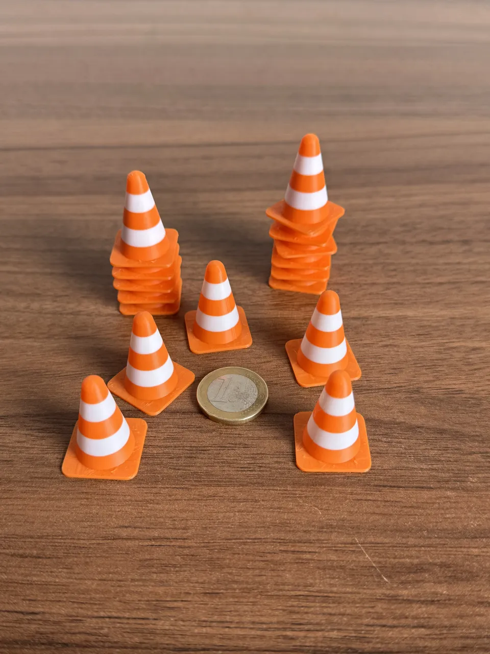 Mini Traffic Cones Stackable view 3