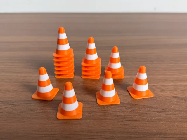 Mini Traffic Cones Stackable