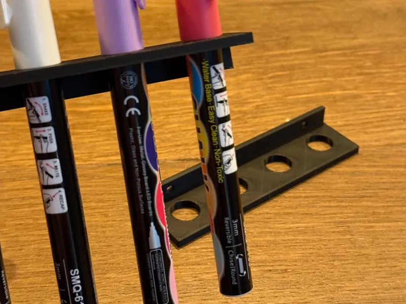 Chalkboard Marker Wall Mount (13mm pen width)