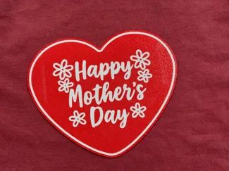 Mother's Day Heart Card