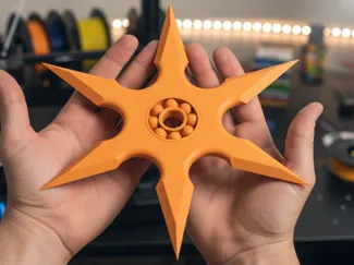 Windmill Star of David Rotating Boomerang