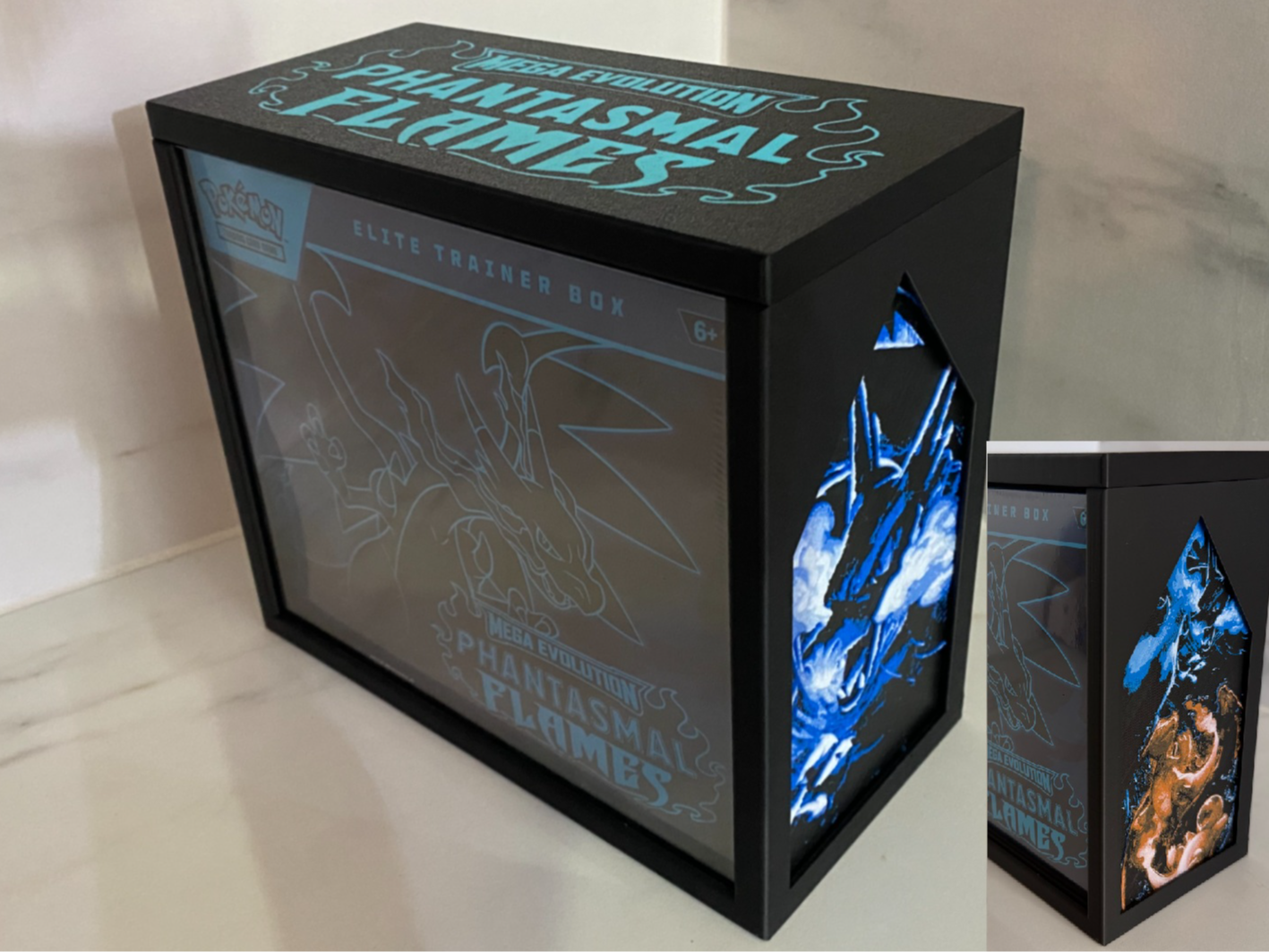 Phantasmal Flames ETB Plexiglass Side Panel by IRock_Gabriel