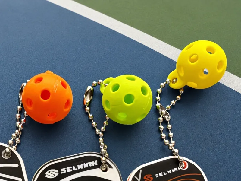 Pickleball Keychain