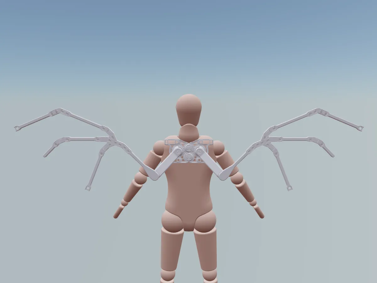 Cosplay Wings Framework 2 view 4
