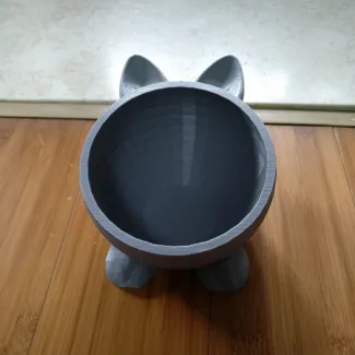 Funny cat bowl