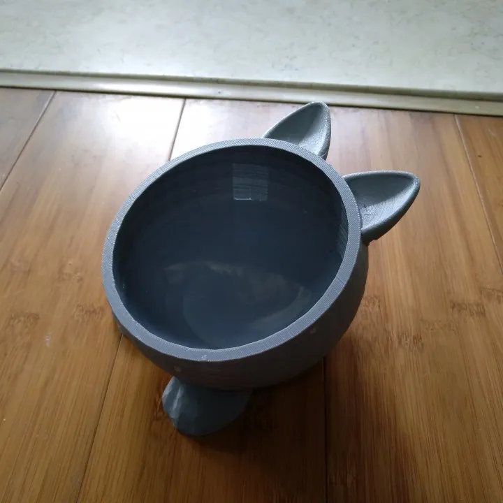 Funny cat bowl by Alan riley - MakerWorld