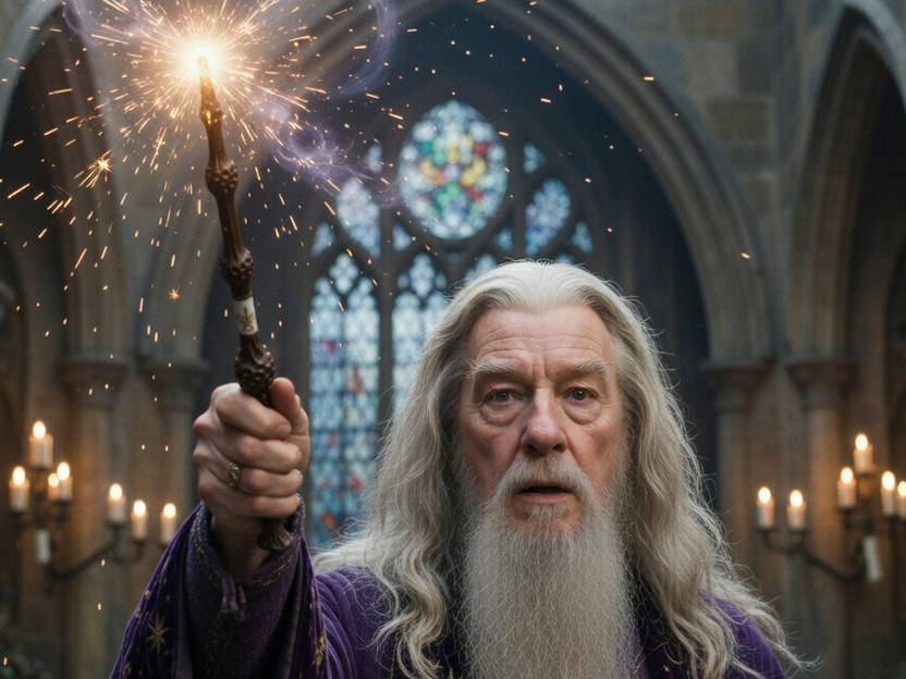 Dumbledore Magic Wand