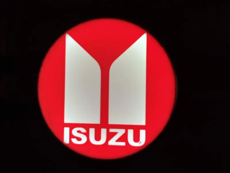 Isuzu - 2 Sided lightbox man cave / pub sign