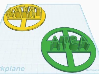 F and A bowl stamp