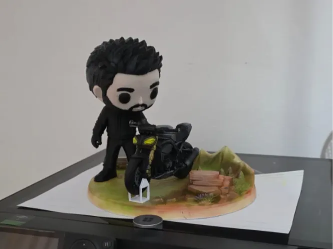 Funko pop motociclista
