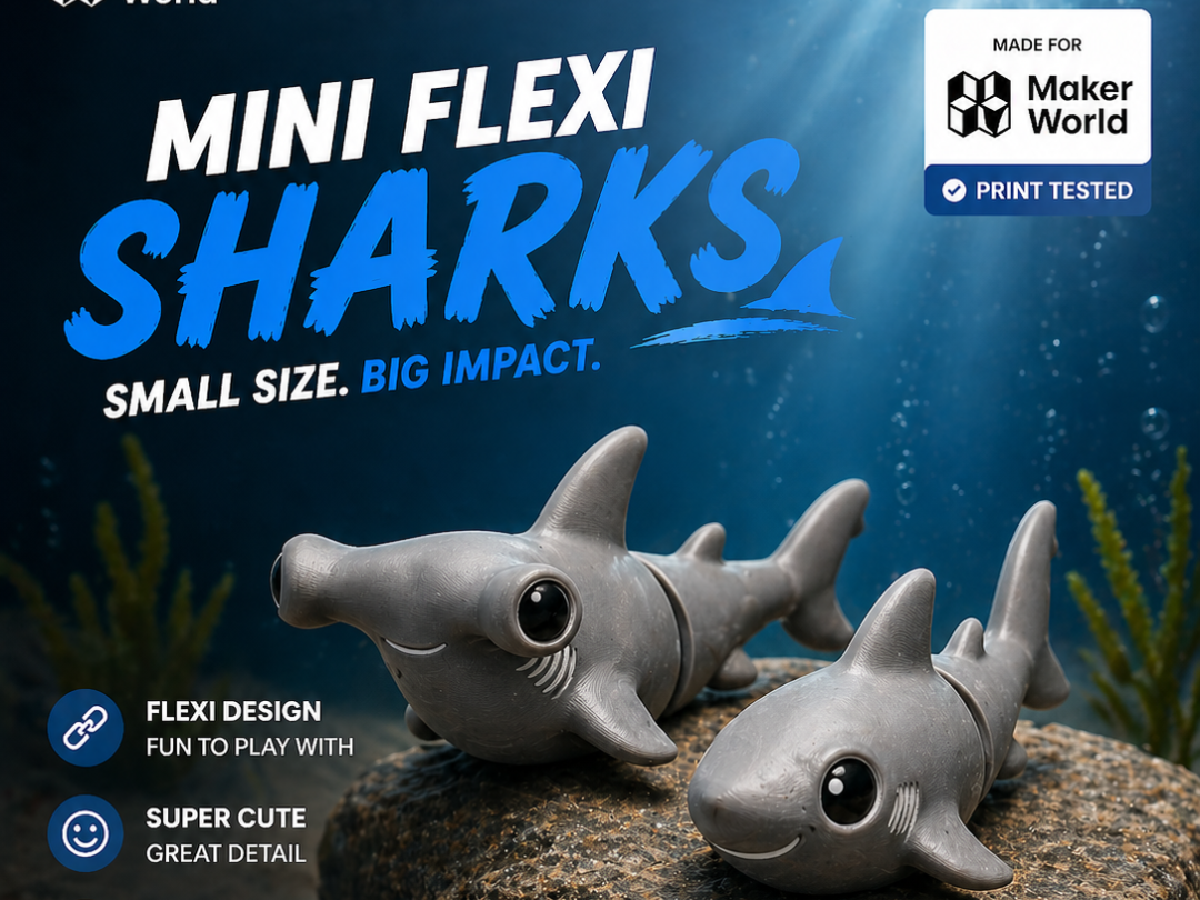 Mini Flexi Sharks