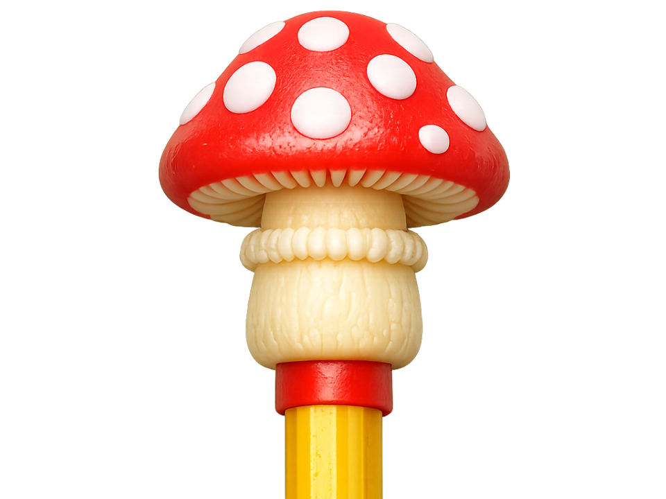 Tiny Forest Mushroom