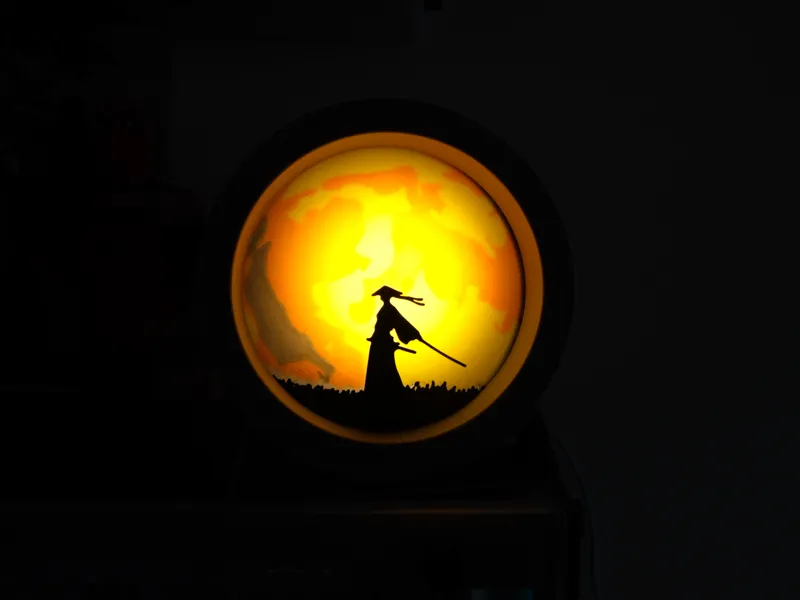 Samurai Lamp multilayer