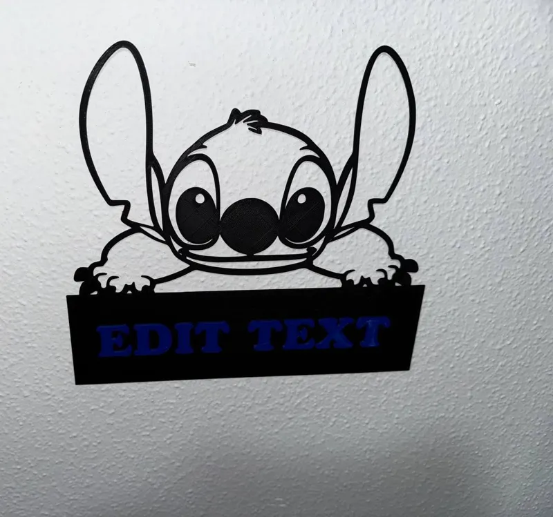 Stitch Name Custom