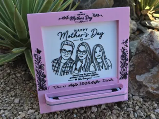Mothers Day Flip-O-Scape Frame with shelf NjoyTek