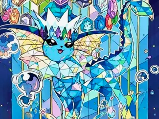 Vaporeon Light / card stand
