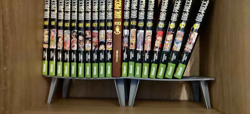 Manga riser for shelf - Free 3D Print Model - MakerWorld