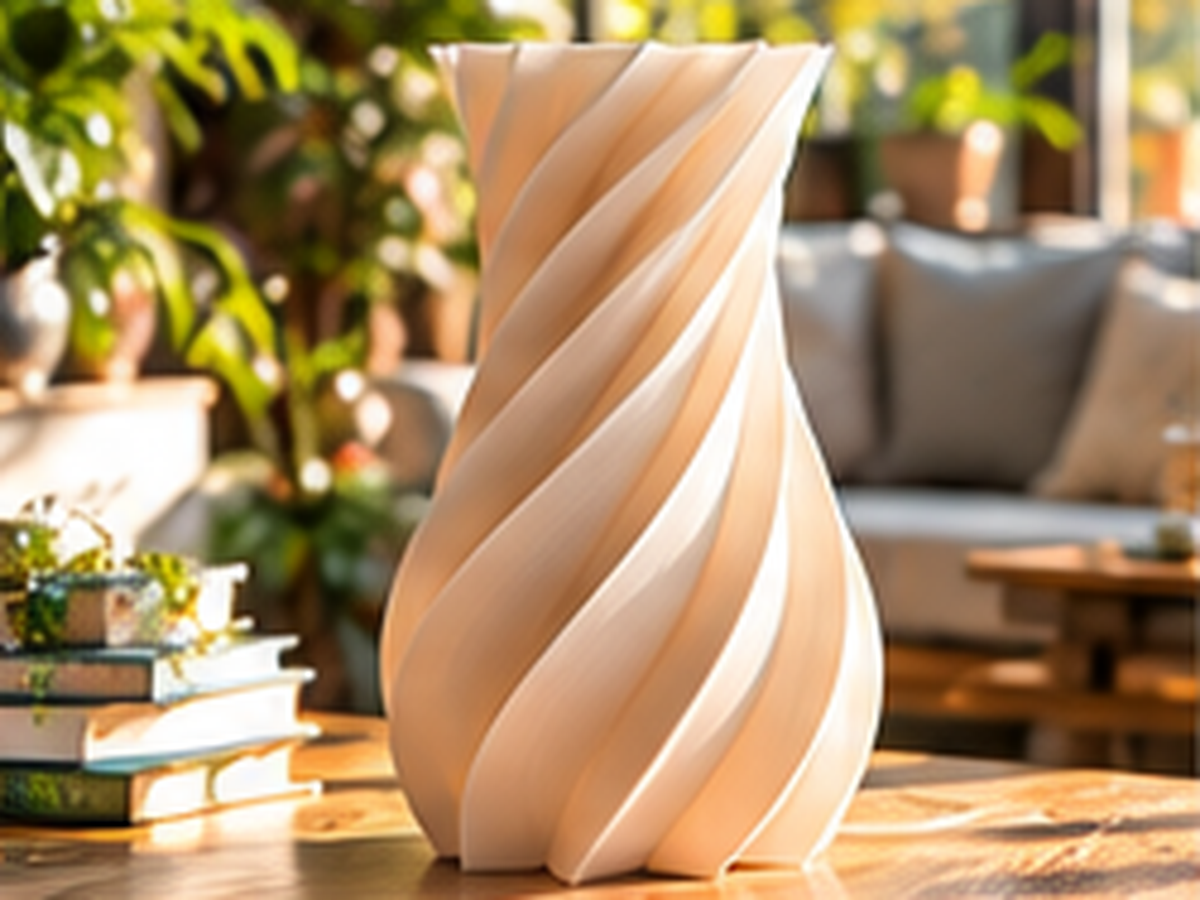 Solara Twist Vase 3D model