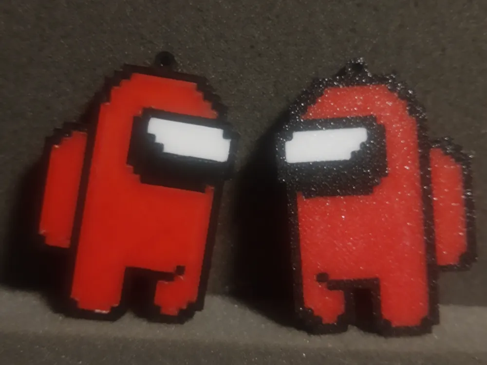 Among Us Key Rings Among Us keychain by SliQ MakerWorld: Download Free 3D Models