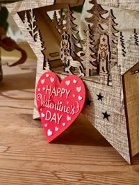 Cœur articulé de la Saint-Valentin — photo 10