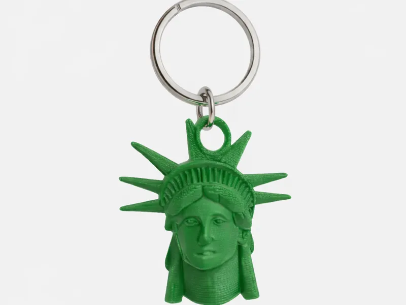 Statue Liberty Mini Keychain