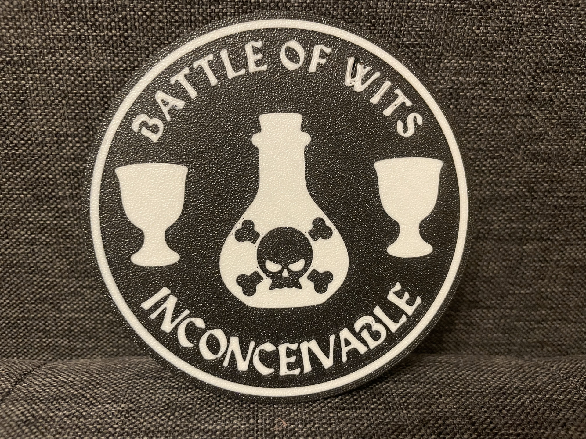 Princess Bride - Battle of Wits Coaster/Sign