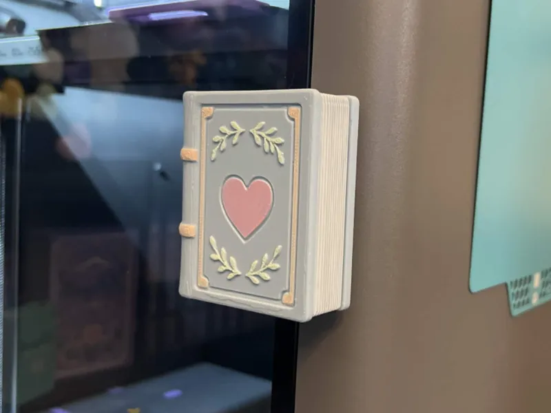 Romance Book Door Handle for Bambu Lab Printer