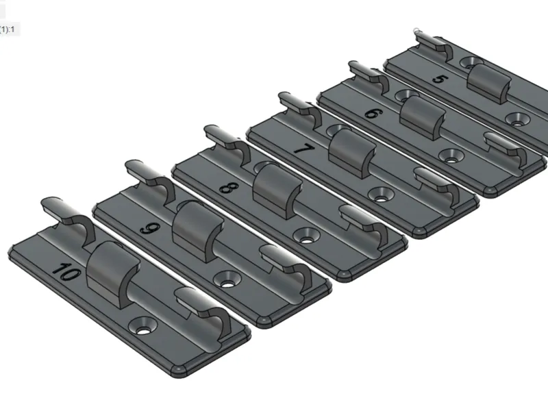 Cable Clips 5-10mm Dia