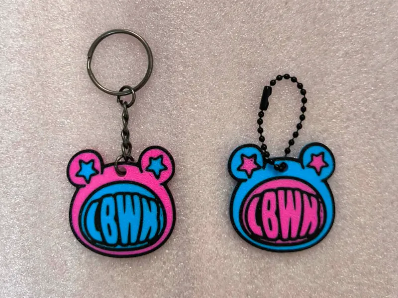 LBWK Kuma Inspired Keychain