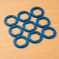 1/16 Hex Spacers (9)