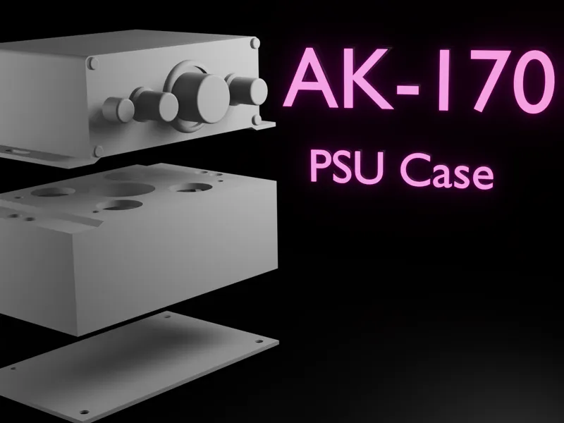 AK-170 Audio Amplifier PSU Case Attatchment
