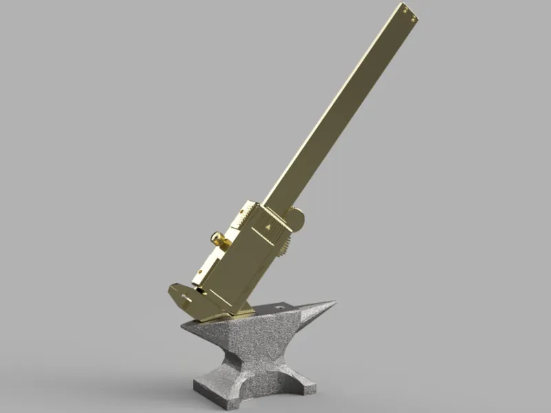 EXCALIPER: The Anvil Vernier Caliper Stand