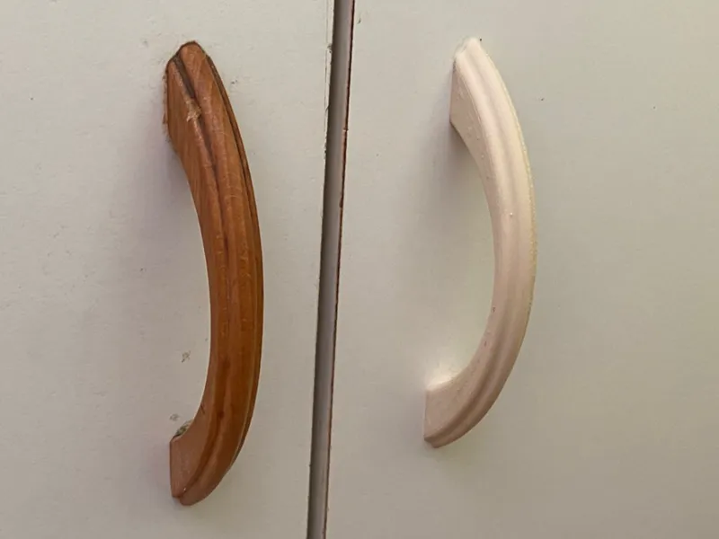 cabinet handle - 95 pitch, M4